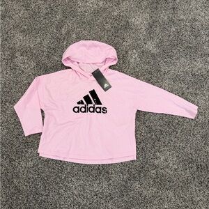 adidas Pink Hoodie top NWT